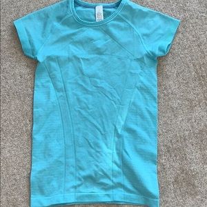 Girls bright blue ivivva top